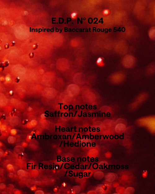 No. 24 | Inspirerad av Baccarat Rouge 540 | 50 ml